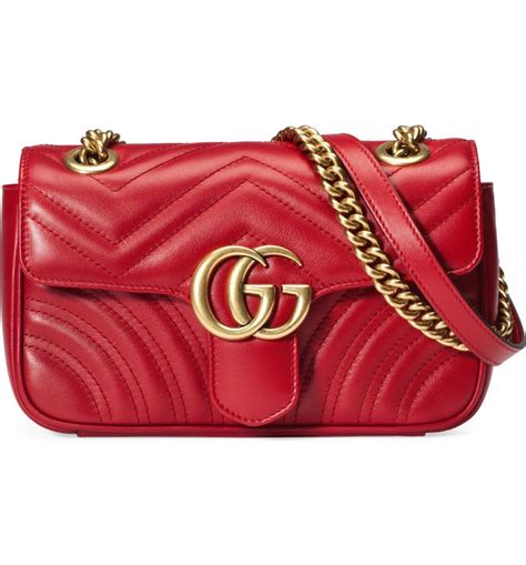 gucci marmont mini red bag|gucci large marmont shoulder bag.